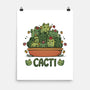 Cacti Kitties-None-Matte-Poster-Vallina84