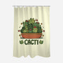 Cacti Kitties-None-Polyester-Shower Curtain-Vallina84