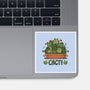 Cacti Kitties-None-Glossy-Sticker-Vallina84