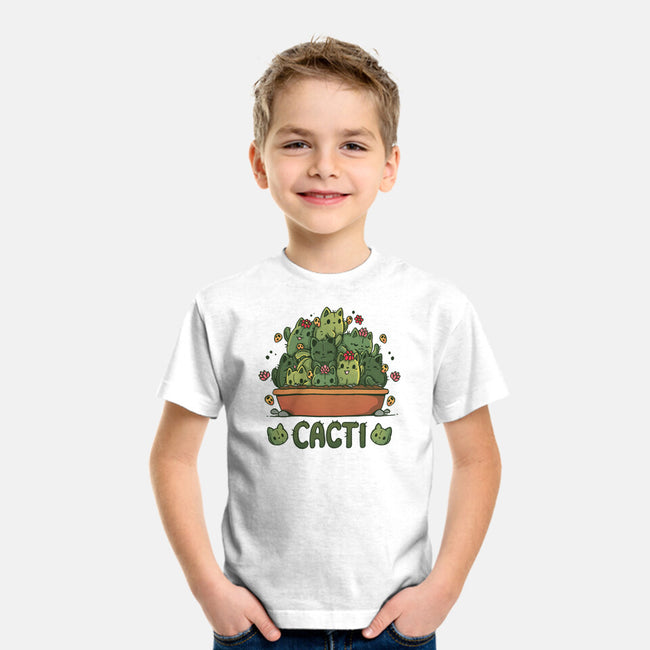 Cacti Kitties-Youth-Basic-Tee-Vallina84