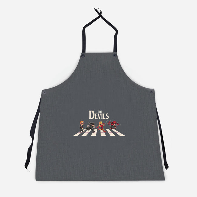 The Devils-Unisex-Kitchen-Apron-2DFeer