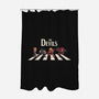 The Devils-None-Polyester-Shower Curtain-2DFeer