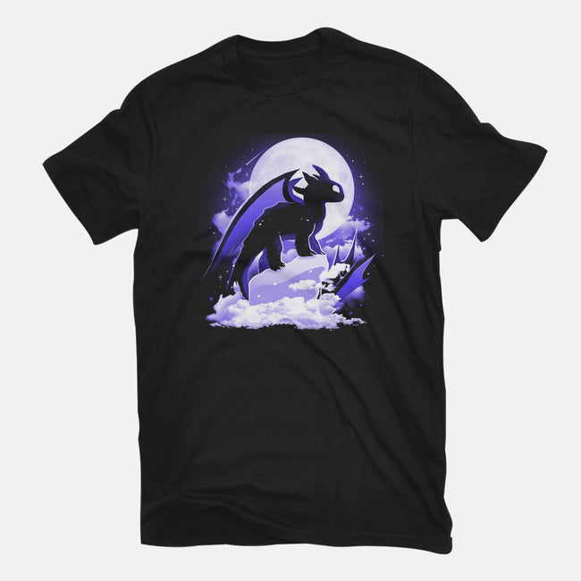 The Darkness Dragon-Mens-Heavyweight-Tee-Vallina84