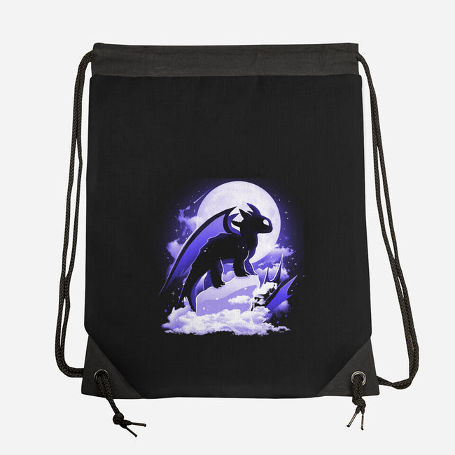 The Darkness Dragon-None-Drawstring-Bag-Vallina84