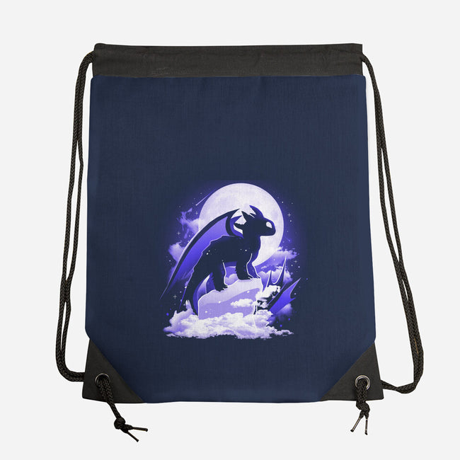 The Darkness Dragon-None-Drawstring-Bag-Vallina84
