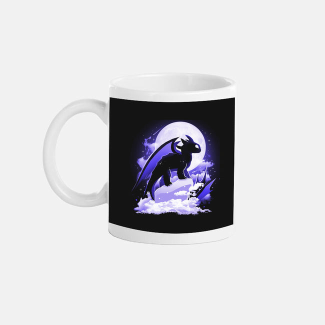 The Darkness Dragon-None-Mug-Drinkware-Vallina84