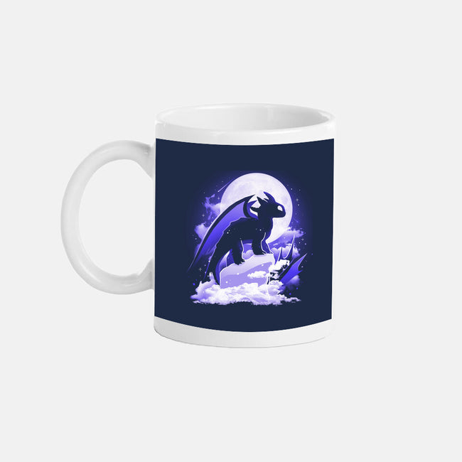 The Darkness Dragon-None-Mug-Drinkware-Vallina84