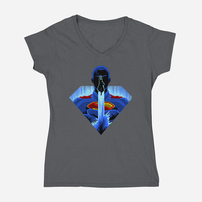 Last Son-Womens-V-Neck-Tee-rmatix