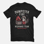 Dumpster Fire Response Team-Mens-Basic-Tee-Nemons