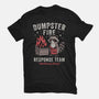 Dumpster Fire Response Team-Womens-Fitted-Tee-Nemons