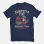 Dumpster Fire Response Team-Womens-Fitted-Tee-Nemons