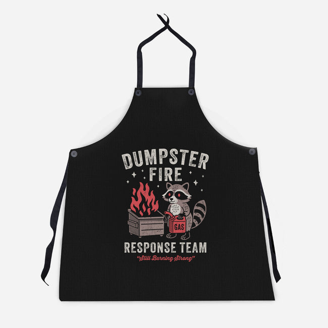 Dumpster Fire Response Team-Unisex-Kitchen-Apron-Nemons