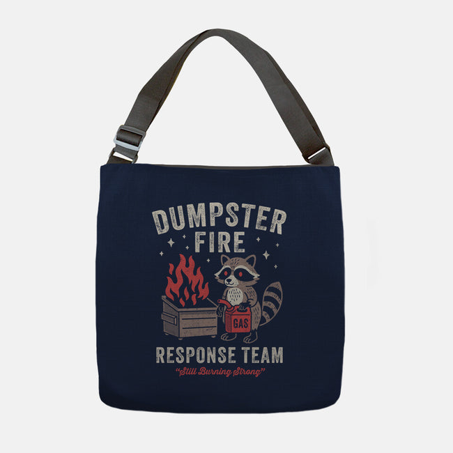 Dumpster Fire Response Team-None-Adjustable Tote-Bag-Nemons