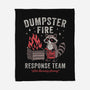 Dumpster Fire Response Team-None-Fleece-Blanket-Nemons