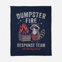 Dumpster Fire Response Team-None-Fleece-Blanket-Nemons