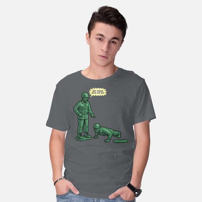 The Drill Never Ends-Mens-Basic-Tee-Boggs Nicolas
