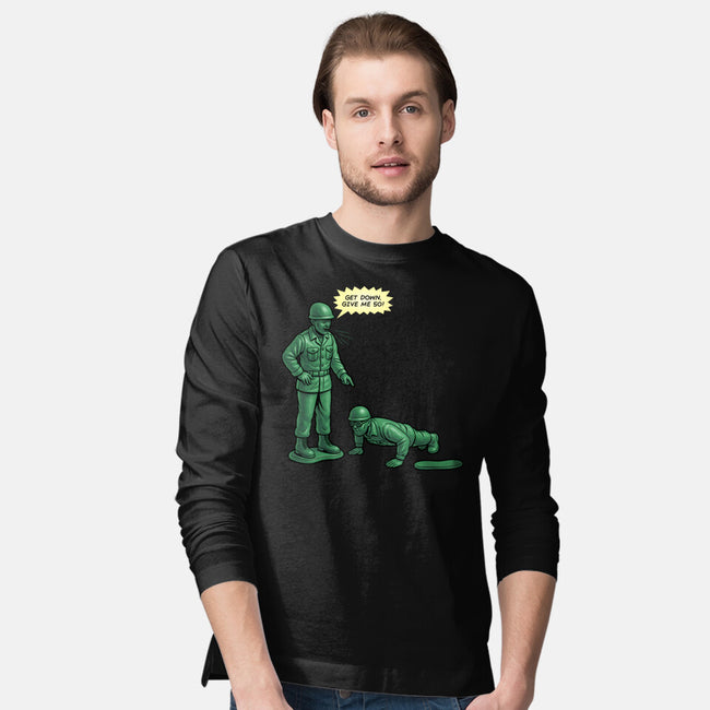The Drill Never Ends-Mens-Long Sleeved-Tee-Boggs Nicolas