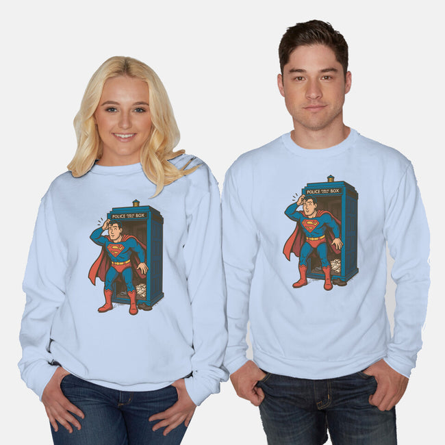 Wrong Booth-Unisex-Crew Neck-Sweatshirt-merchtank