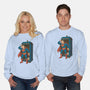 Wrong Booth-Unisex-Crew Neck-Sweatshirt-merchtank