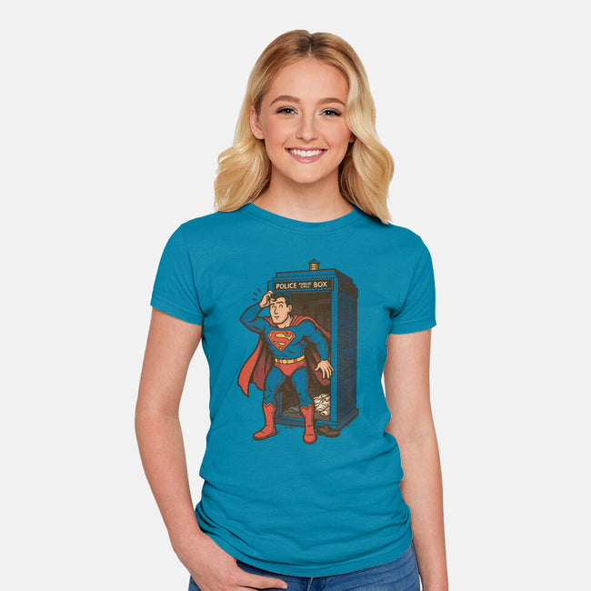 Wrong Booth-Womens-Fitted-Tee-merchtank