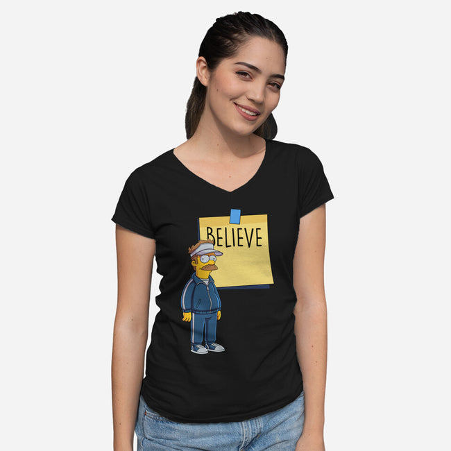 Coach Ned-Womens-V-Neck-Tee-P1yu5h