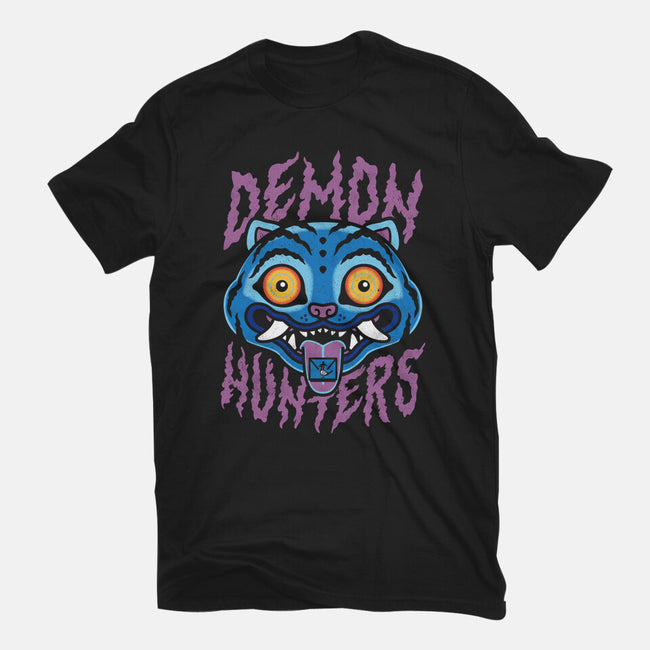 Demon Hunters-Womens-Basic-Tee-Nemons