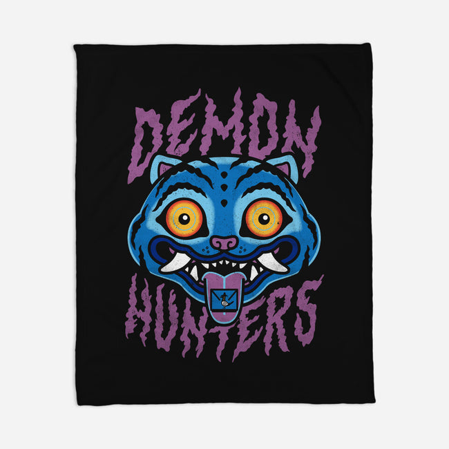 Demon Hunters-None-Fleece-Blanket-Nemons