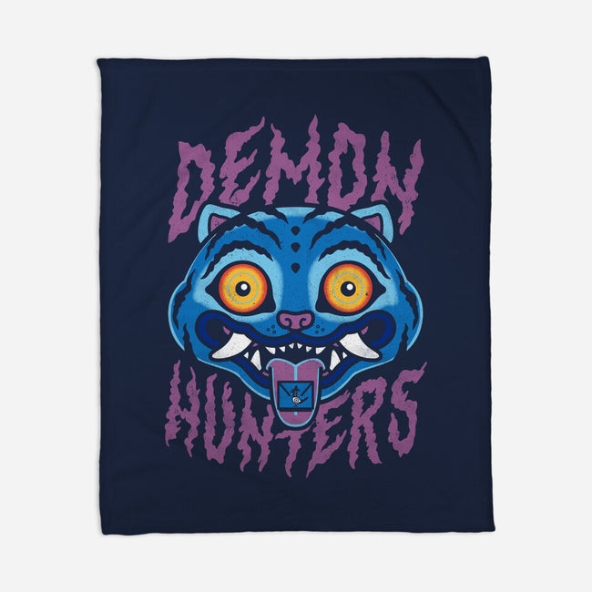 Demon Hunters-None-Fleece-Blanket-Nemons
