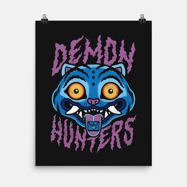Demon Hunters-None-Matte-Poster-Nemons