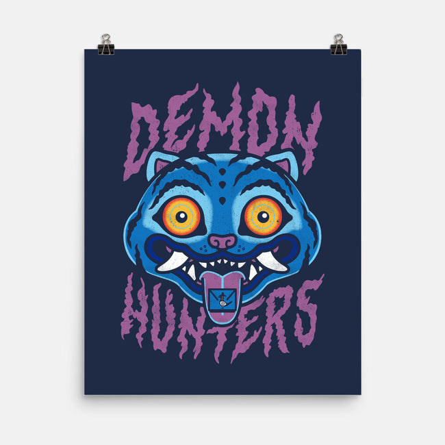 Demon Hunters-None-Matte-Poster-Nemons