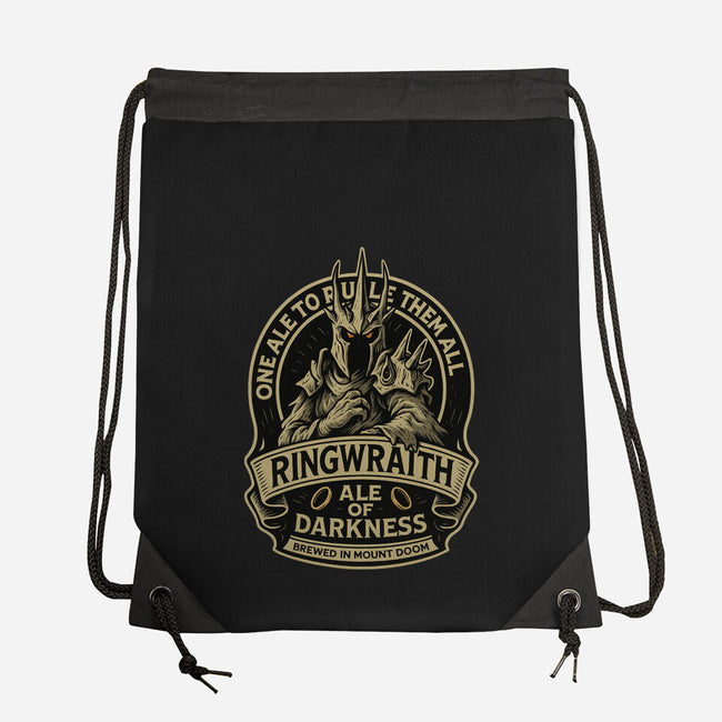 Ringwraith Ale Of Darkness-None-Drawstring-Bag-Immortalized