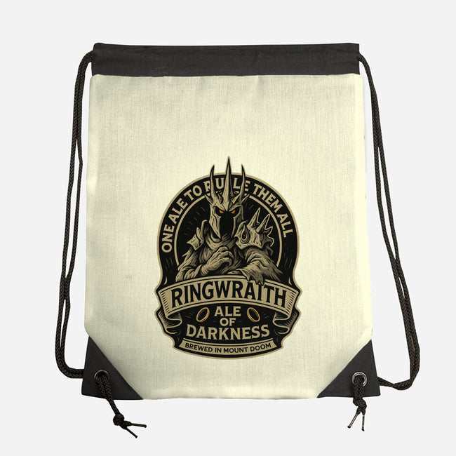 Ringwraith Ale Of Darkness-None-Drawstring-Bag-Immortalized