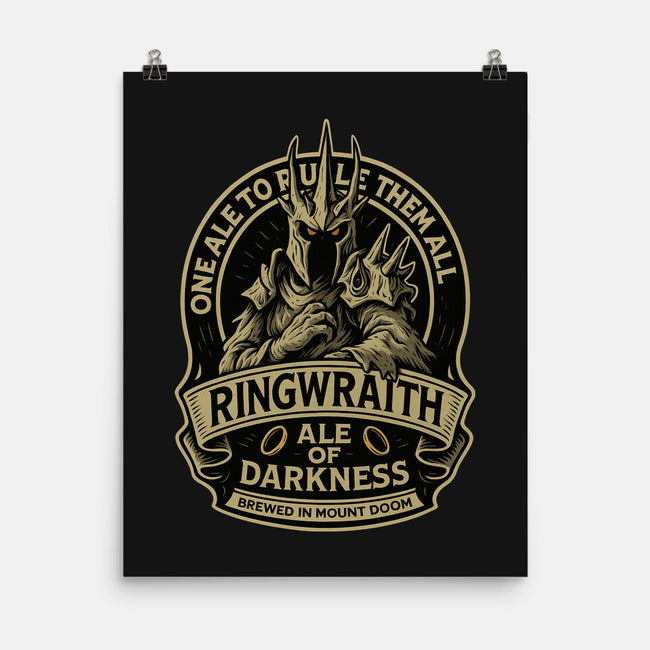 Ringwraith Ale Of Darkness-None-Matte-Poster-Immortalized