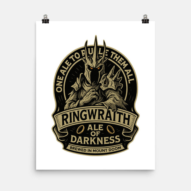 Ringwraith Ale Of Darkness-None-Matte-Poster-Immortalized