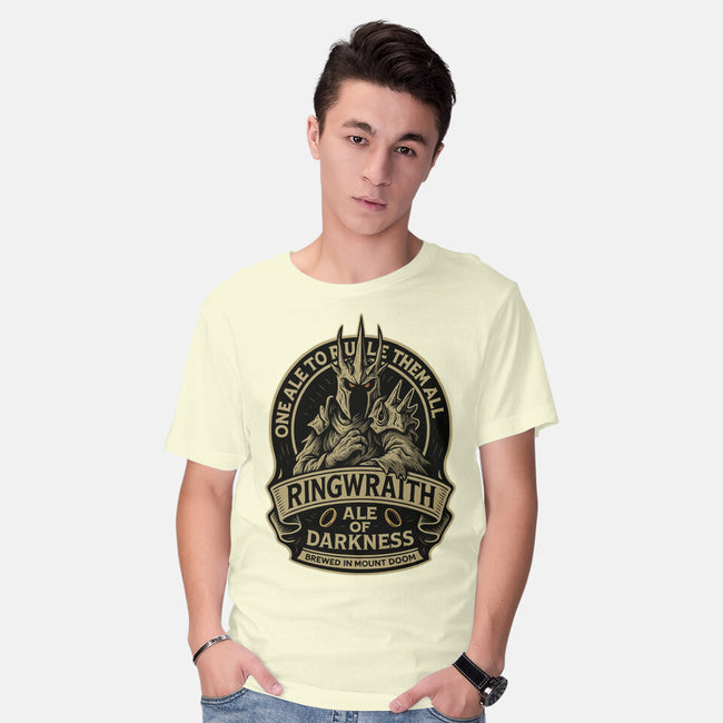 Ringwraith Ale Of Darkness-Mens-Basic-Tee-Immortalized