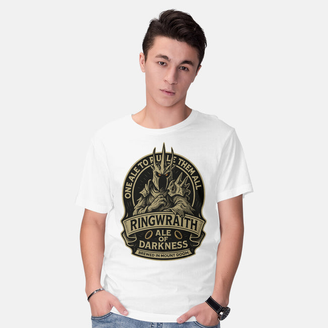 Ringwraith Ale Of Darkness-Mens-Basic-Tee-Immortalized