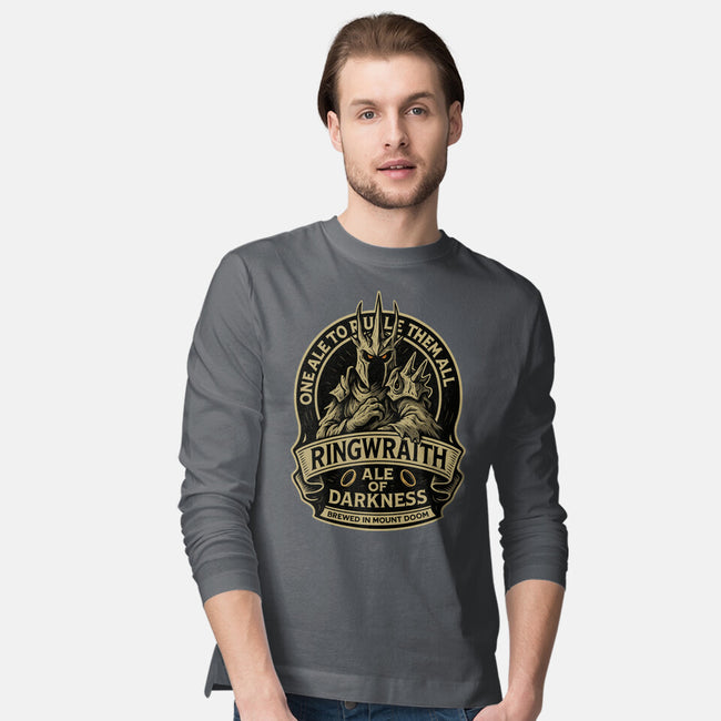 Ringwraith Ale Of Darkness-Mens-Long Sleeved-Tee-Immortalized