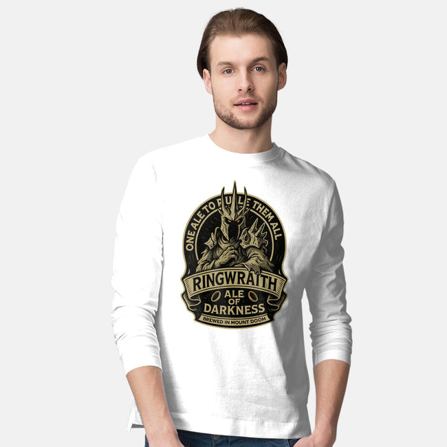 Ringwraith Ale Of Darkness-Mens-Long Sleeved-Tee-Immortalized