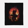 The Dark Lord Sauron-None-Fleece-Blanket-dandingeroz