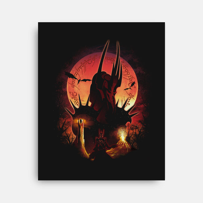 The Dark Lord Sauron-None-Stretched-Canvas-dandingeroz