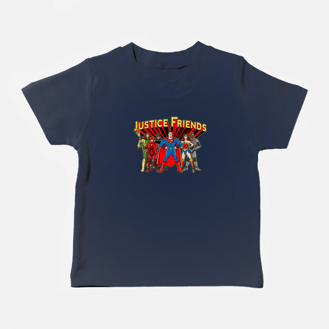 Justice Friends-Baby-Basic-Tee-demonigote