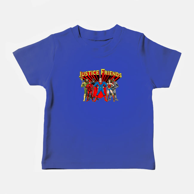 Justice Friends-Baby-Basic-Tee-demonigote