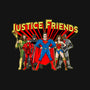 Justice Friends-Womens-Basic-Tee-demonigote