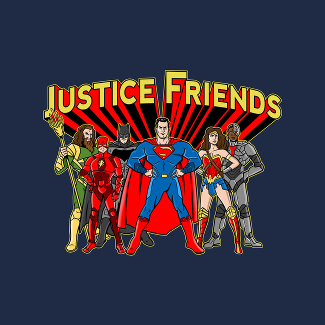 Justice Friends-Womens-Basic-Tee-demonigote