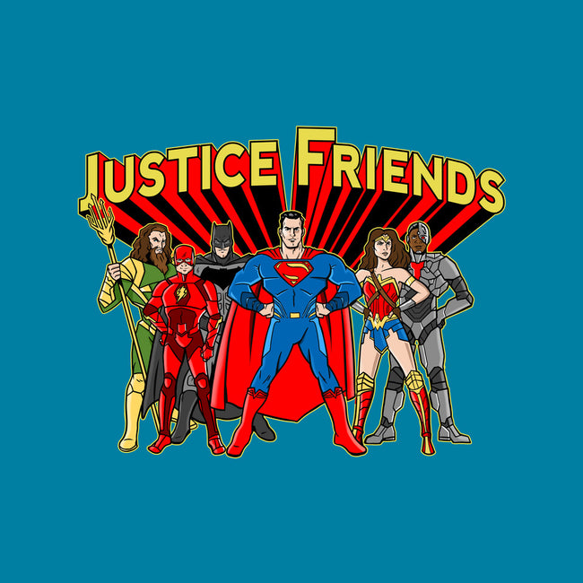 Justice Friends-Womens-Basic-Tee-demonigote