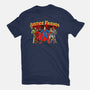 Justice Friends-Womens-Basic-Tee-demonigote