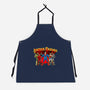 Justice Friends-Unisex-Kitchen-Apron-demonigote