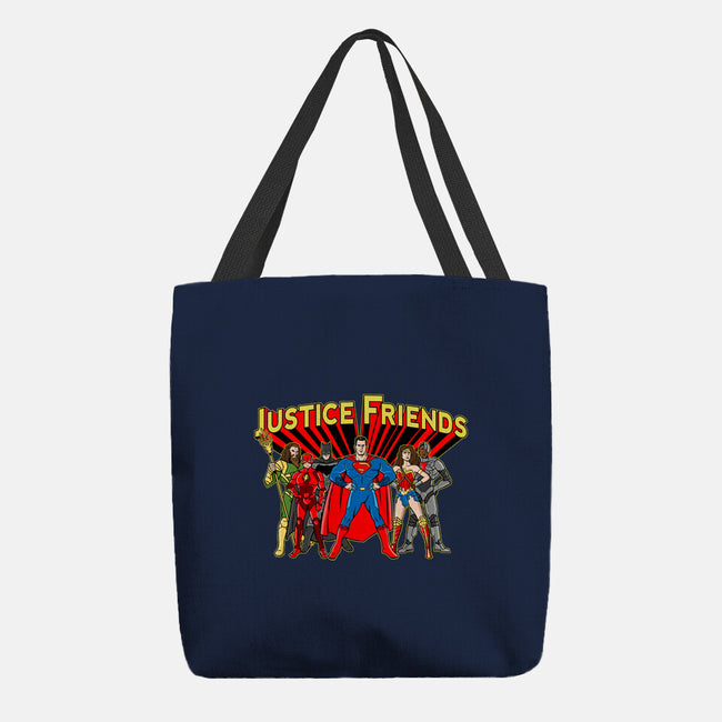 Justice Friends-None-Basic Tote-Bag-demonigote