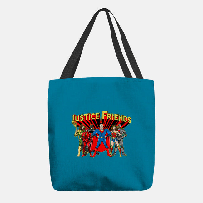 Justice Friends-None-Basic Tote-Bag-demonigote