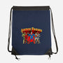 Justice Friends-None-Drawstring-Bag-demonigote